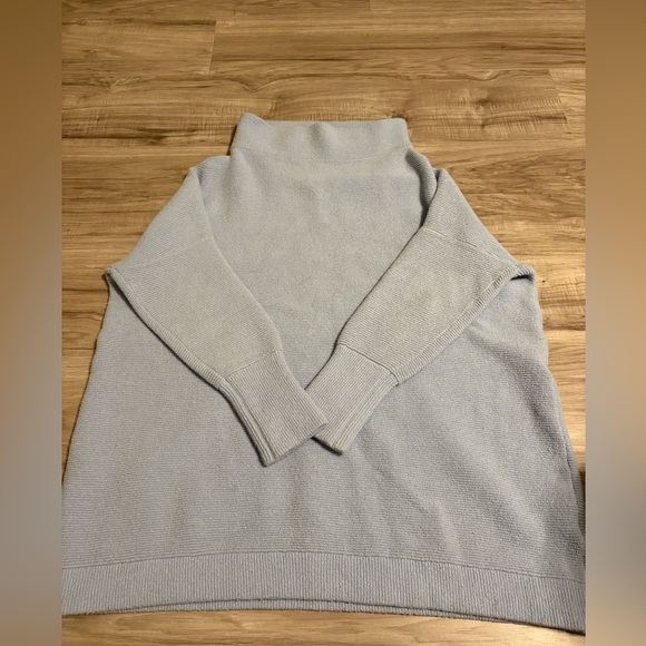 Free People Sweaters - Free People Soft Gray Turtleneck Sweater